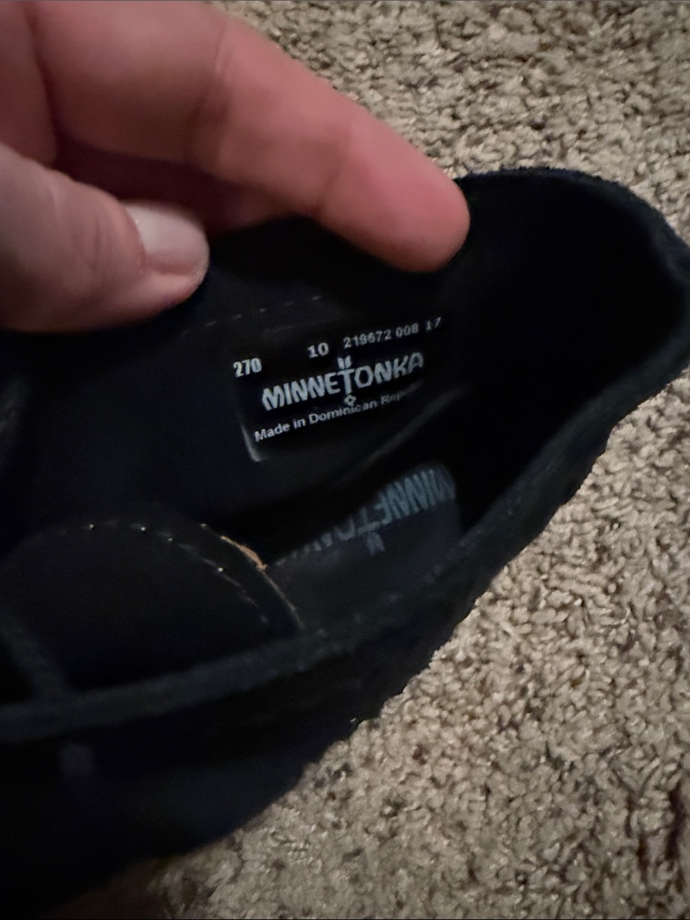 Women’s Black Chukka Moccasin Boots - Picture 5 of 6